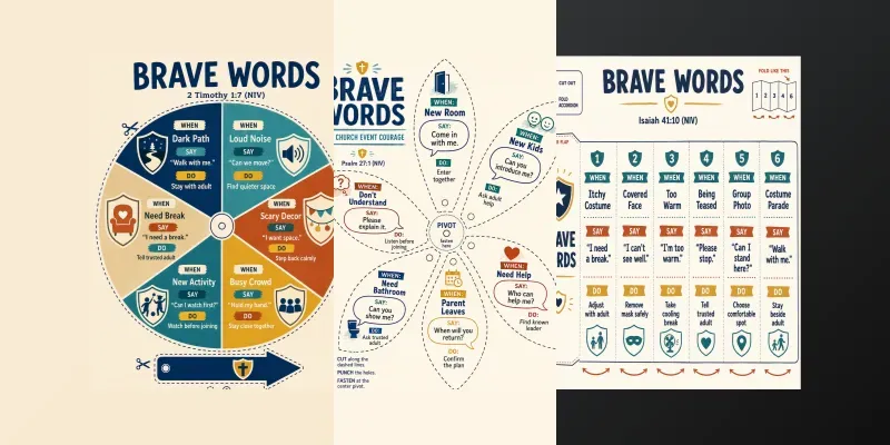 Kids Faith Courage Tools generated by undefined