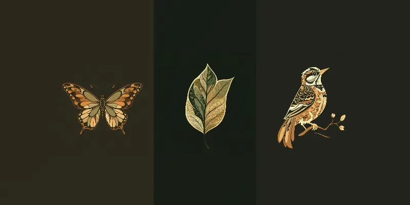 Patterned Nature Vectors generated by undefined