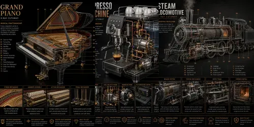 Xray Cutaway Creators generated by chatgpt-image