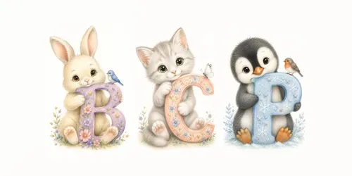 Alphabets With Animals generated by chatgpt-image