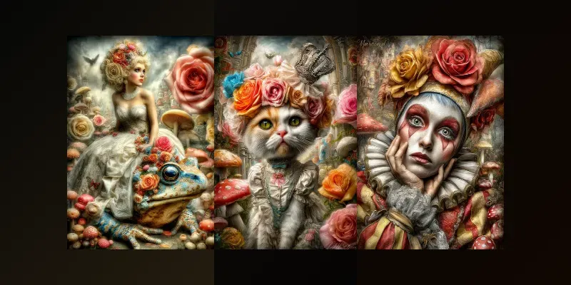 Royal Fantasy Portraits generated by undefined