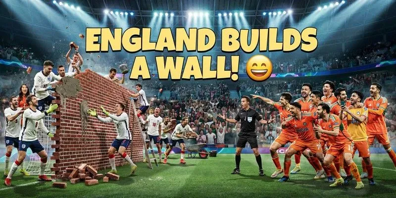 Football Teams Build Giant Walls generated by undefined