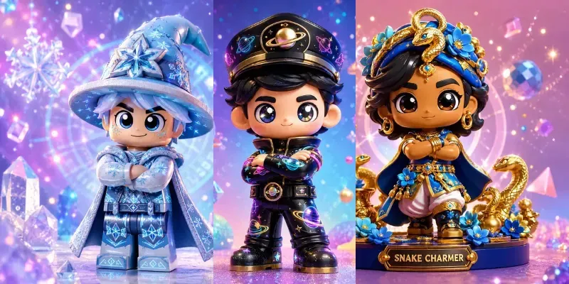 Lego Fantasy Tattoo Character Generator generated by undefined