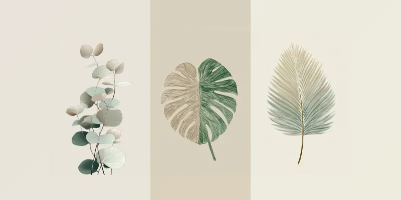 Minimalist Botanical Art generated by undefined