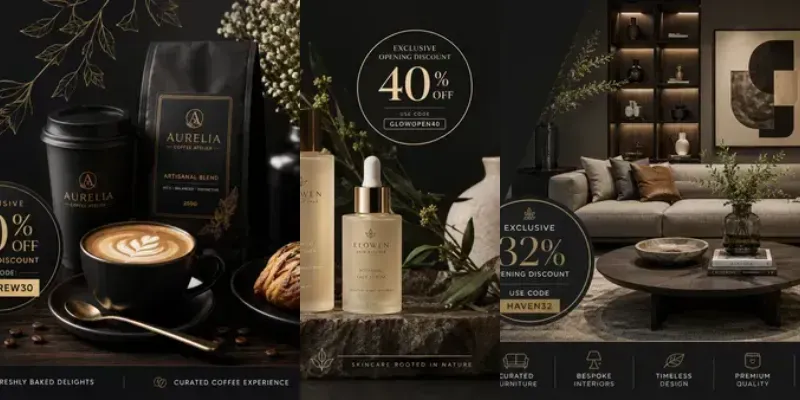 Business Launch Presentation Designs