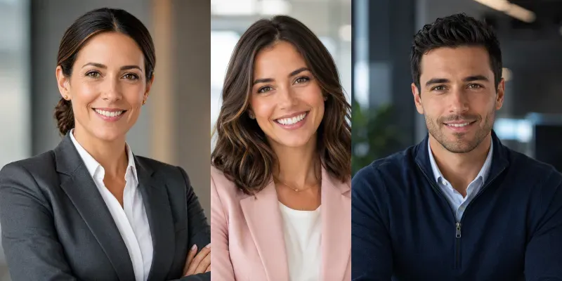 Corporate Executive Headshot Series generated by undefined
