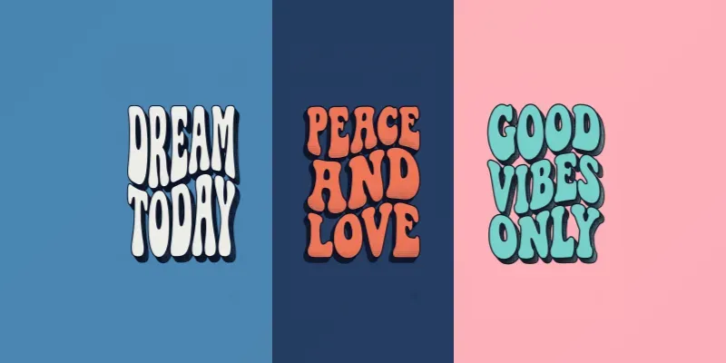 Groovy Font 3Ds generated by undefined