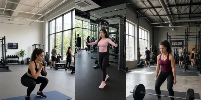 Women Gym Fitness Workouts generated by undefined