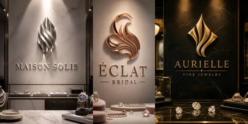Premium 3D Jewelry Logo Generator generated by undefined