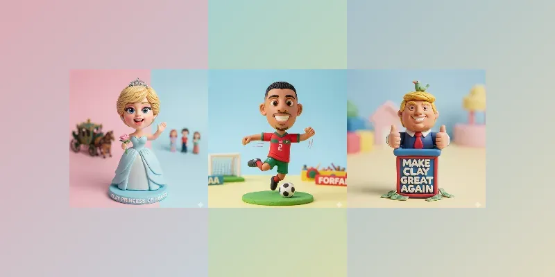 Funny Clay Celebrity Portraits generated by undefined