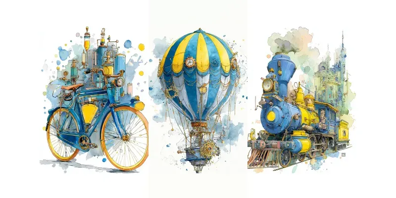 Mechanical Steampunk Aesthetic Dream Art generated by undefined