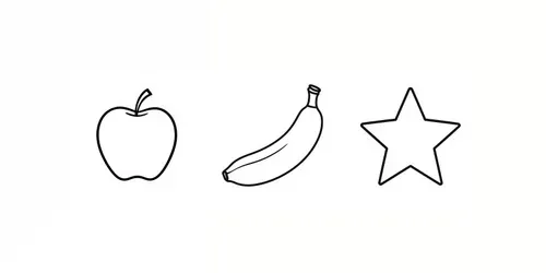 Simple Kids Coloring Pages Outlines generated by leonardo