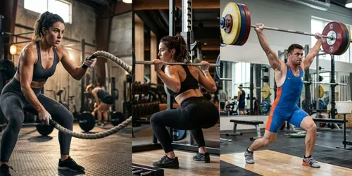Cinematic Gym Photography Generator generated by gemini-image