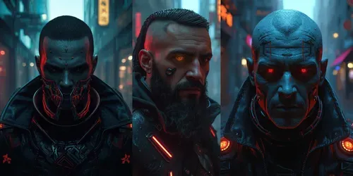Neonnoir Cyberpunk Odysseys generated by leonardo