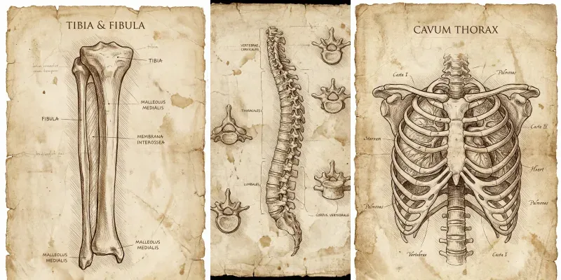 Vintage Renaissance Human Anatomy generated by undefined