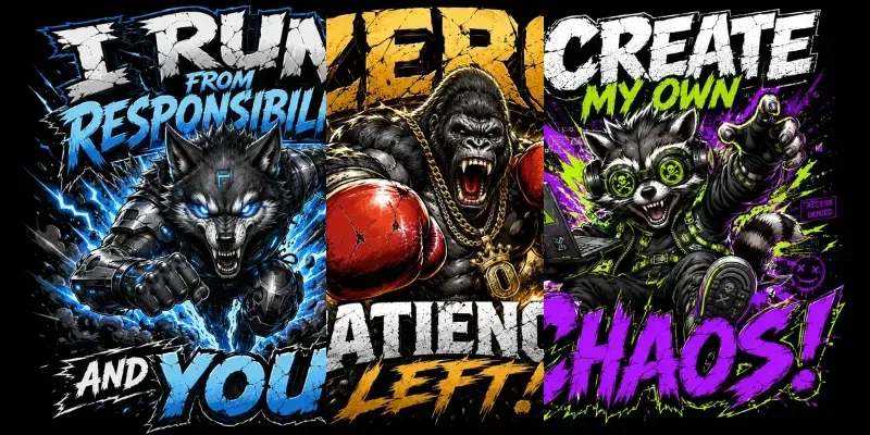 Explosive Mascot Characters Collections generated by undefined
