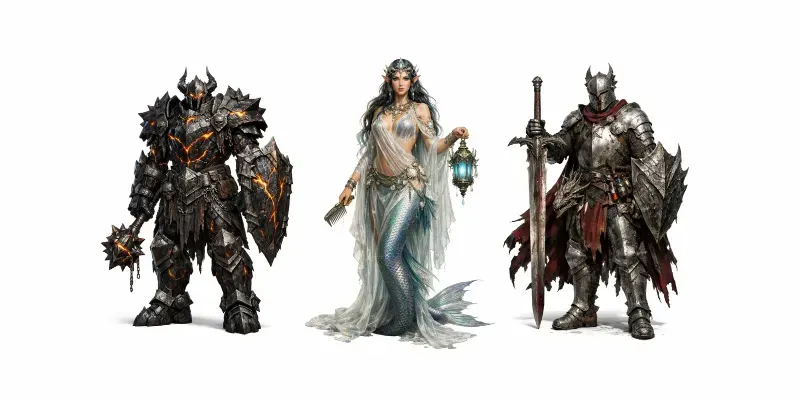 Mythos The Ultimate Characters generated by undefined