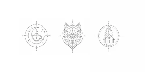 Minimalist Linear Logo Creators generated by chatgpt-image