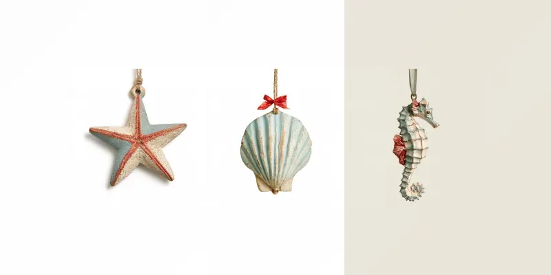 Seaside Holiday Ornament Decorations Sets generated by undefined