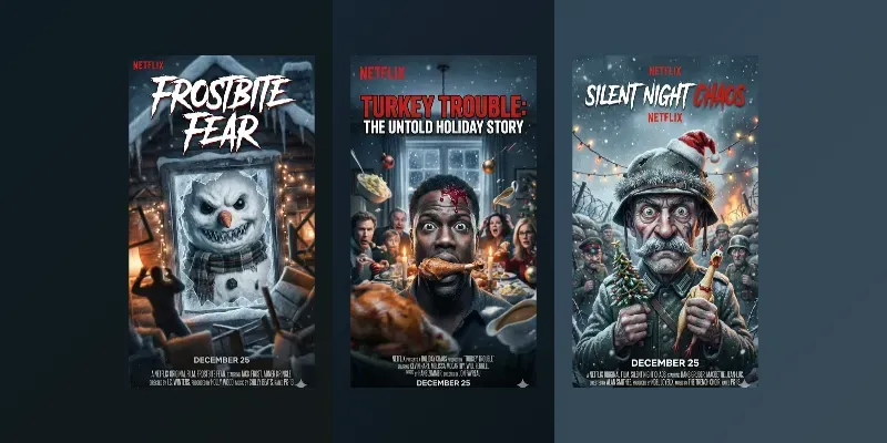 Impossible Christmas Movies Posters generated by undefined