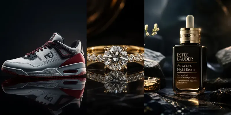 Luxury Perfume Commercial Ads generated by undefined