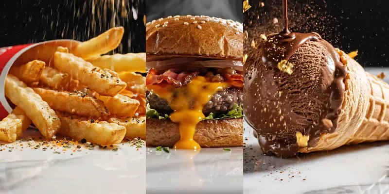 Highend Food Advertising Packs generated by undefined