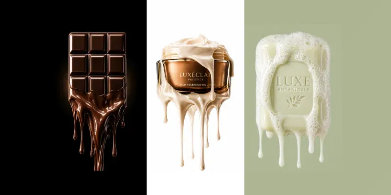 Luxury Melted Product Shot Generator generated by undefined