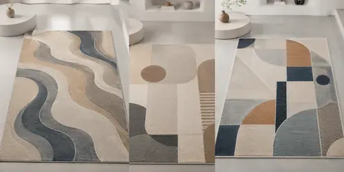 Abstract Modern Rug Generator generated by chatgpt-image