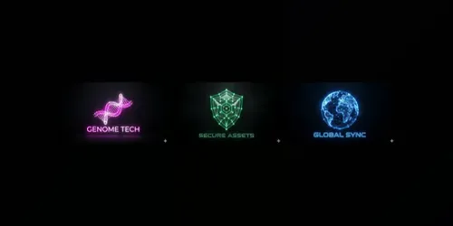 Neon Network Logo Creators generated by gemini-image