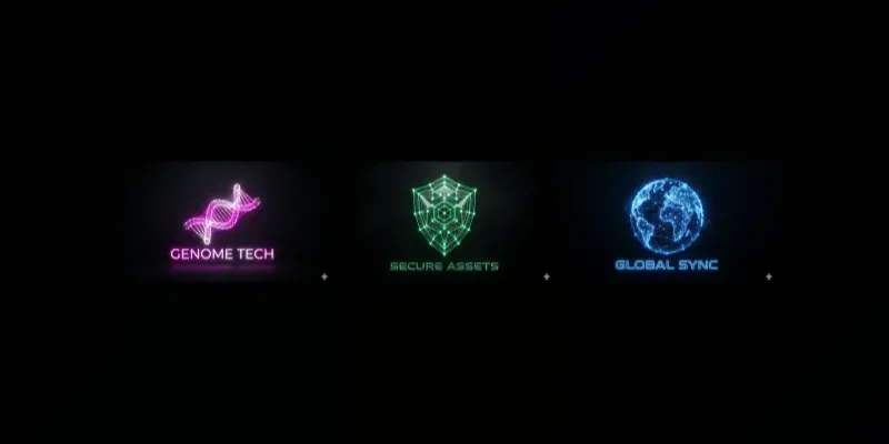 Neon Network Logo Creators generated by undefined