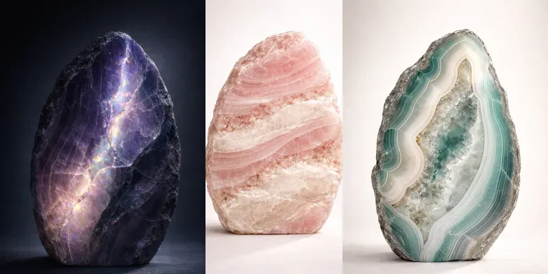 Mineral Strata Editorial Posters generated by undefined