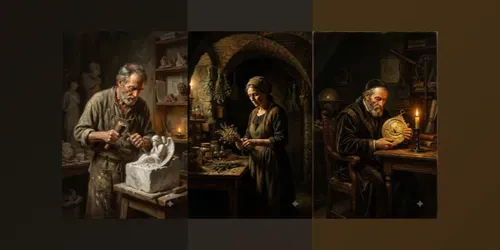 Forgotten Museum Masterpieces generated by gemini-image