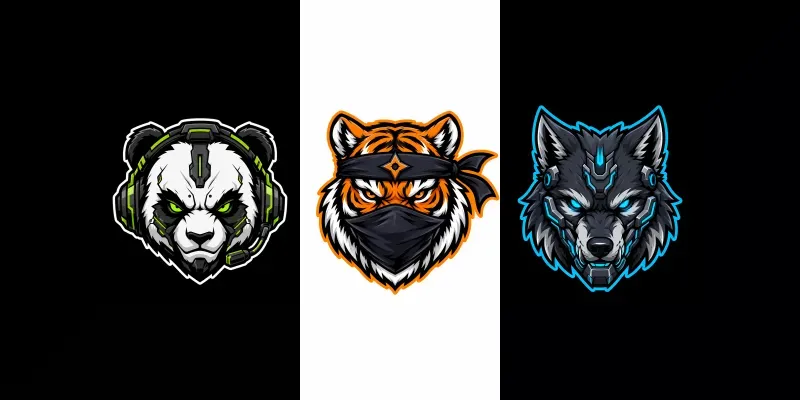Elite Esports Mascot Logo Design Assets generated by undefined