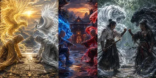 Guardians Bound By Spirit generated by chatgpt-image