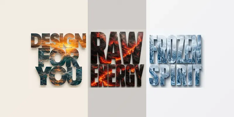 Cinematic Typography Landscape Art generated by undefined