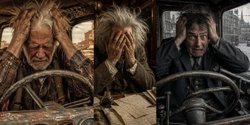 Vintage Chaos Portraits generated by undefined