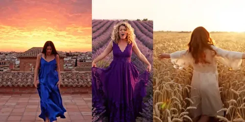 Cinematic Natural Setting Music Videos generated by veo