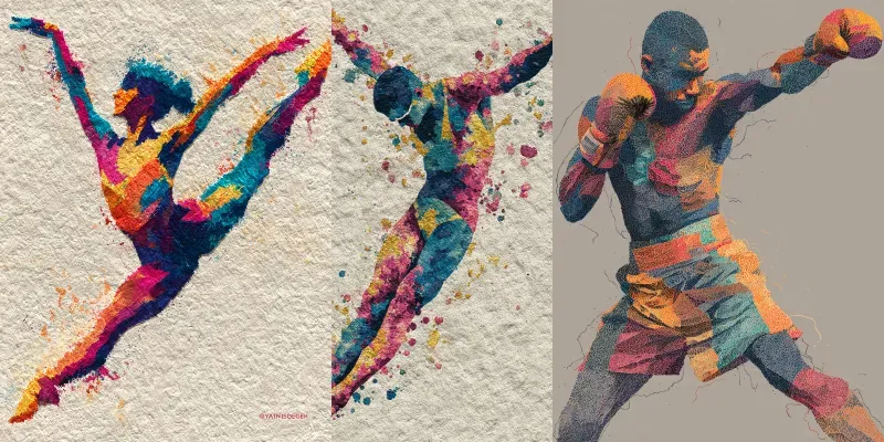 Dot Marker Sports Art Generator generated by undefined