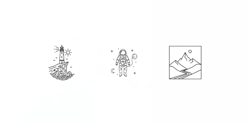 Line Art Doodle Generator generated by undefined