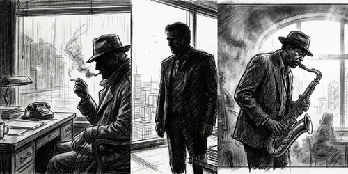 Cinematic Graphite Sketch Art generated by gemini-image