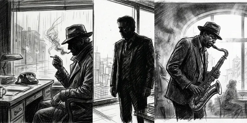 Cinematic Graphite Sketch Art generated by undefined