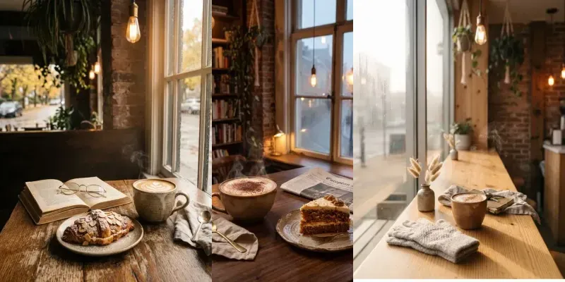Cozy Aesthetic Artisan Cafe Moments