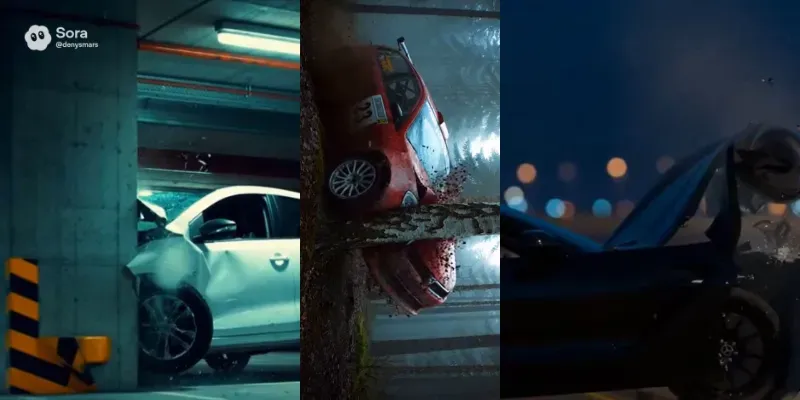 Ultra Slowmo Impacts In 8K generated by undefined