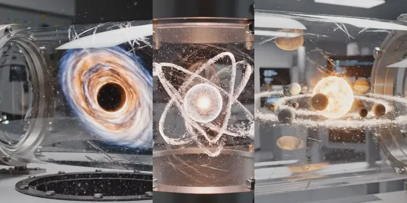 Vacuum Box Universes generated by undefined