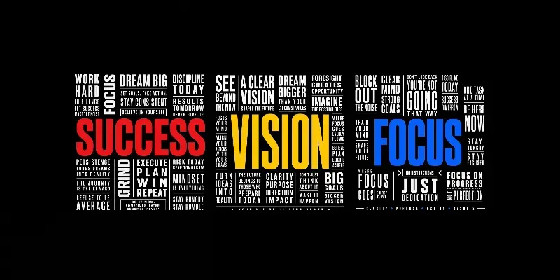 Bold Motivational Typography Wall Posters generated by undefined