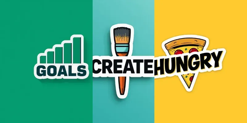 Minimalist Bold Text Icon Stickers generated by undefined