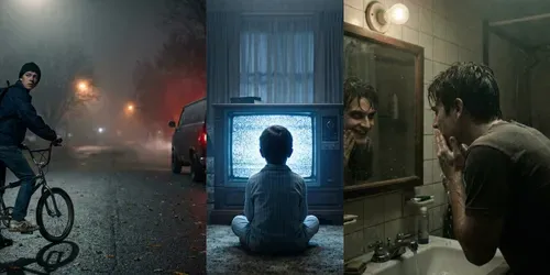 Eerie Atmospheric Horror Stills generated by gemini-image
