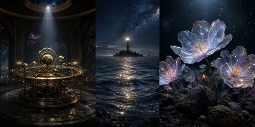 Celestial Luxe Art generated by chatgpt-image