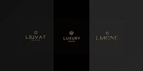 Minimalist Luxury Logos generated by ideogram