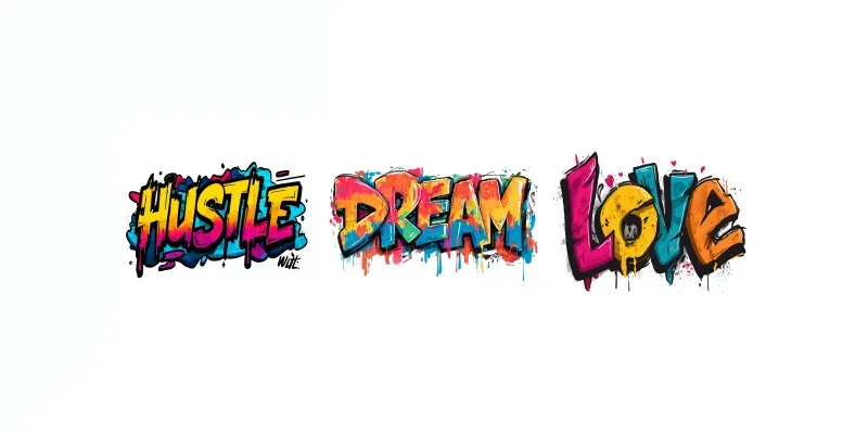 Graffiti Style Word Art generated by undefined